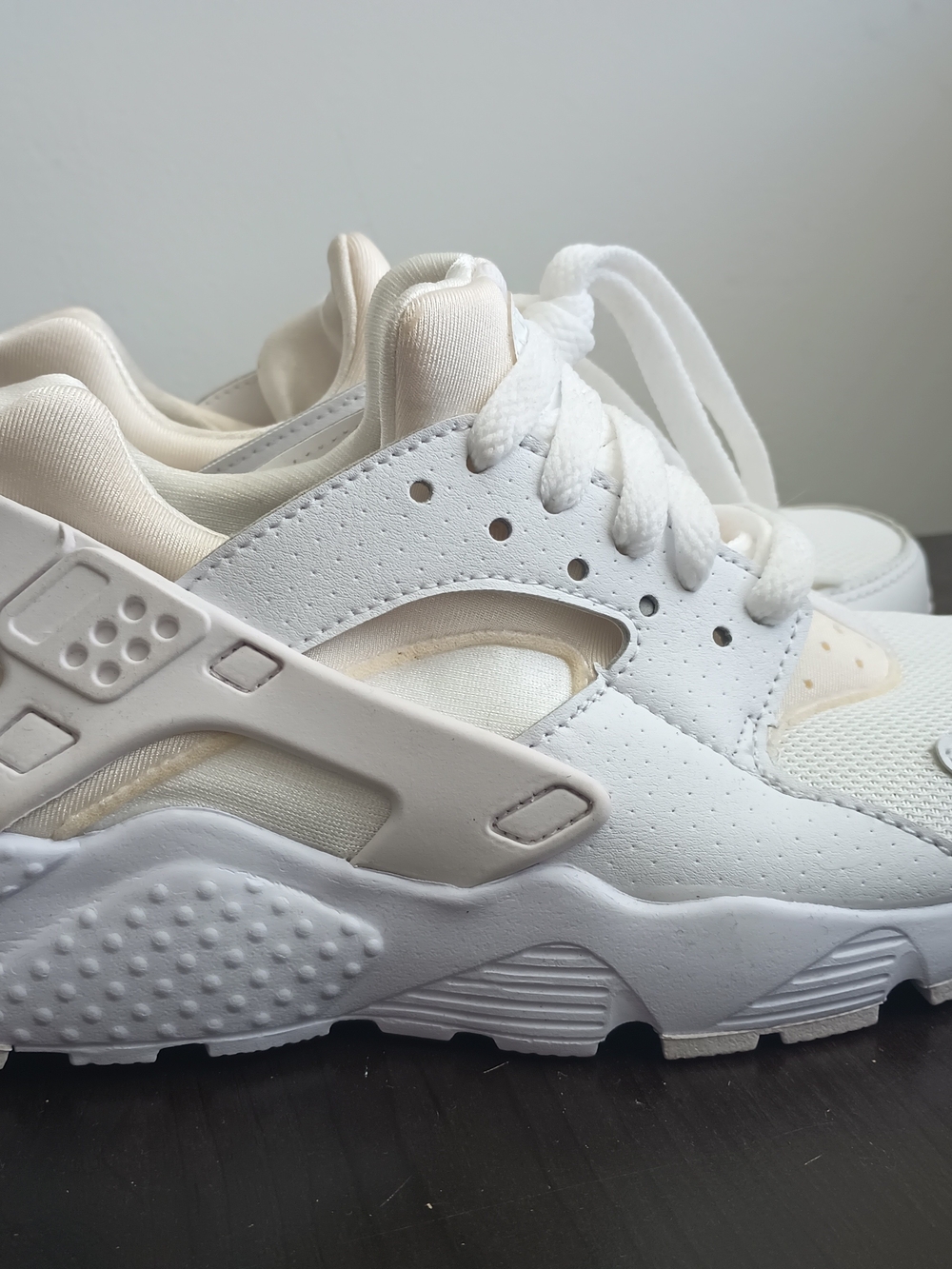 Nike Kids All-White Casual Sneakers